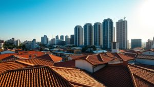 Construção de telhados