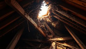 Descupinização de telhado